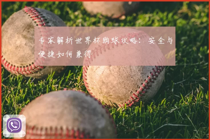 专家解析世界杯购球攻略：安全与便捷如何兼得